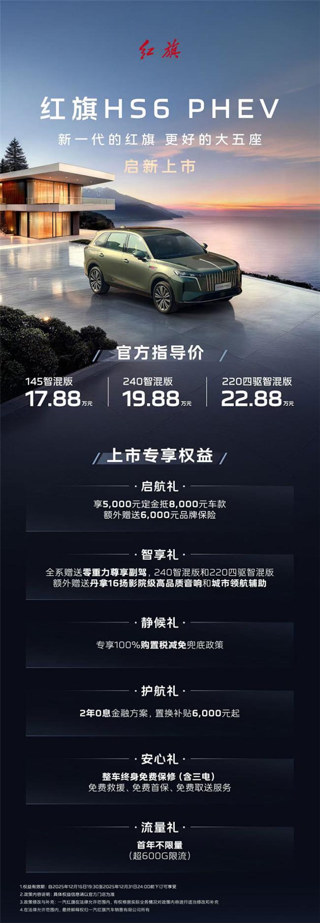 荐清单更新!红旗HS6靠全维优势实力上榜瓦力棋牌游戏20万级中大型混动SUV推(图7) 荐清单更新!红旗HS6靠全维优势实力上榜瓦力棋牌游戏20万级中大型混动SUV推(图7)